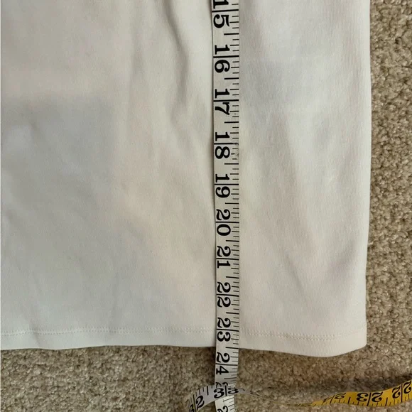 Chicos long sleeve v neck tee. Ivory. Excellent condition, size 1 or med… - Picture 6 of 7